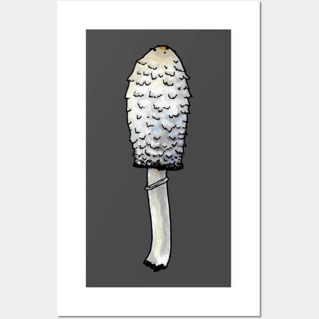 Shaggy Mane Wall Art by ThisIsNotAnImageOfLoss